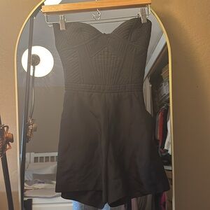 Parker size small black romper